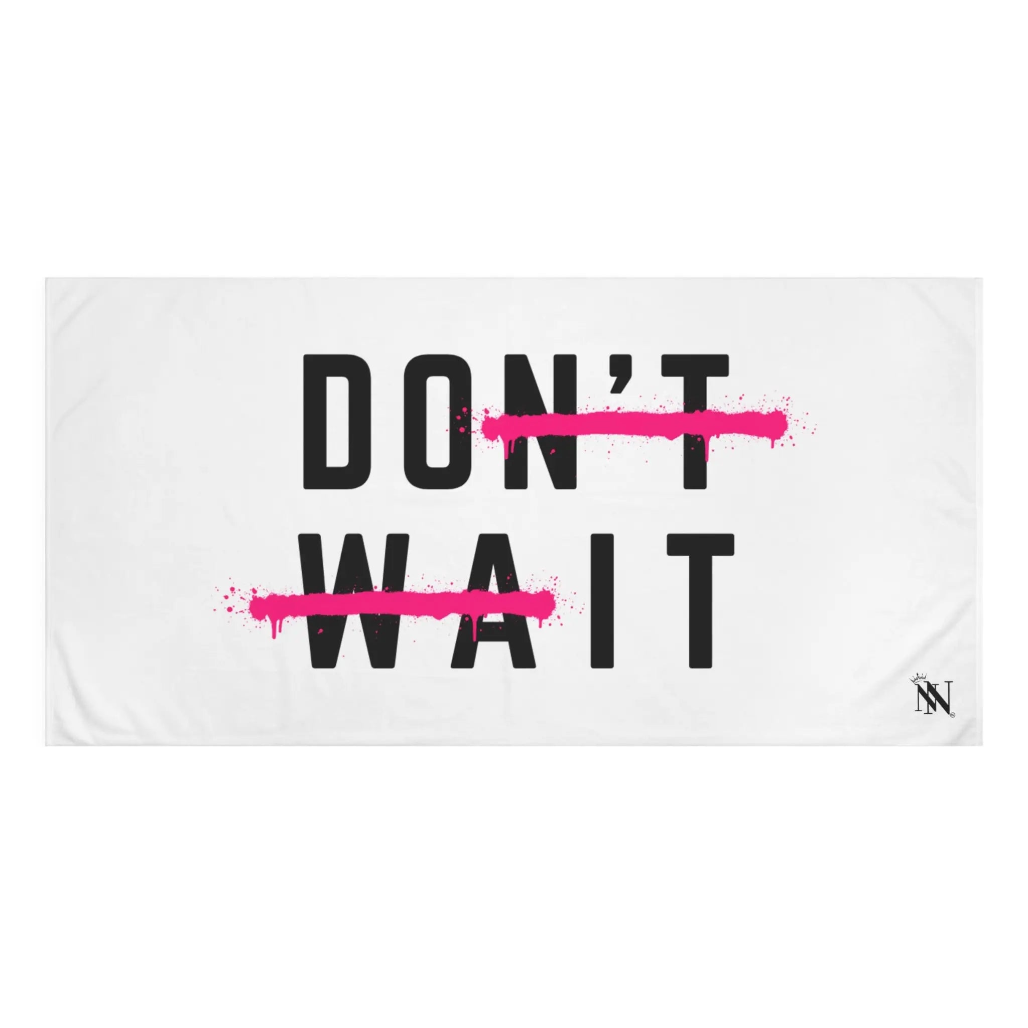 Do It Don’t Wait | Mix & Match XL Fun-Flirty Lovers’ Towels