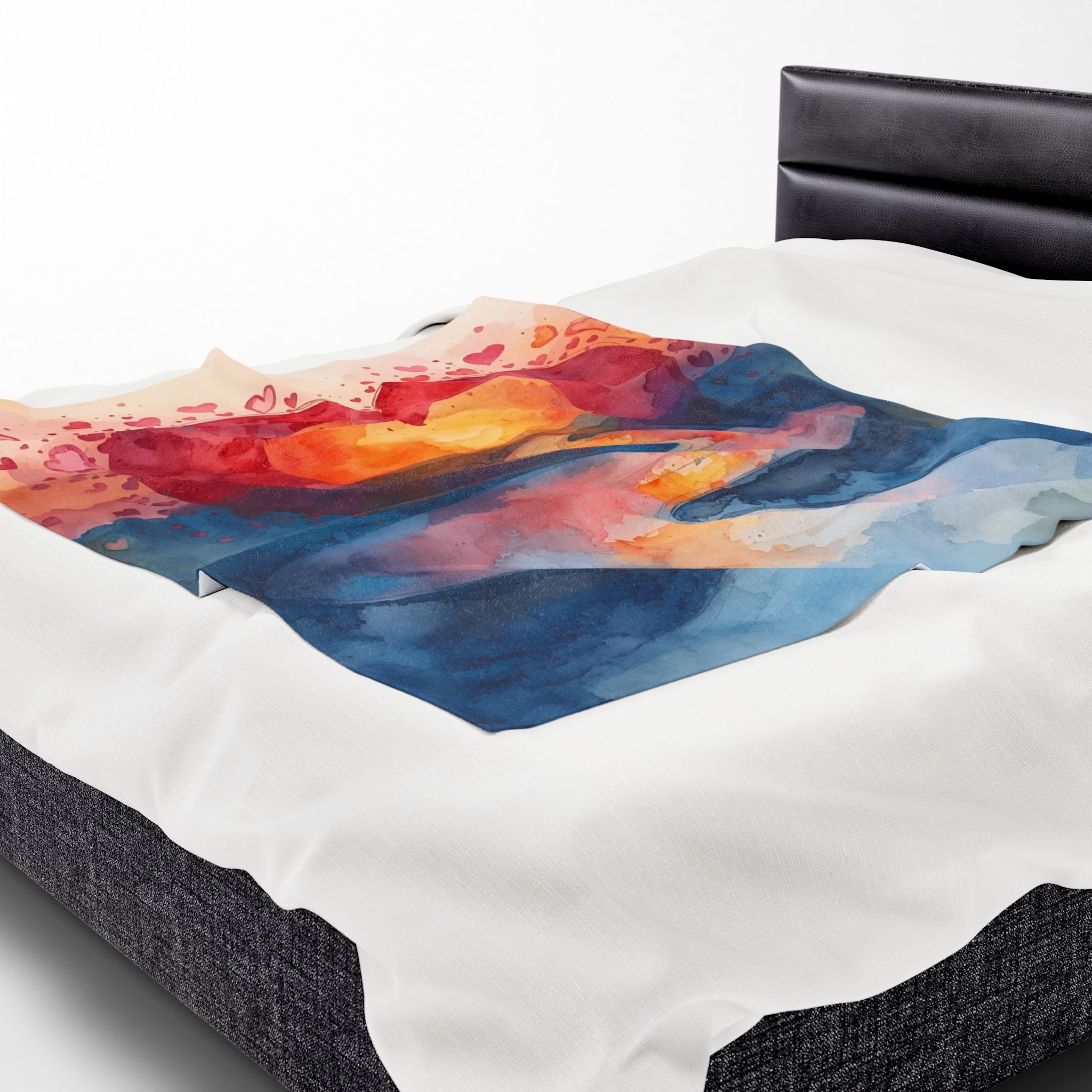 River of Love | Mix & Match Velveteen Fun-Flirty Lovers’ Blankets