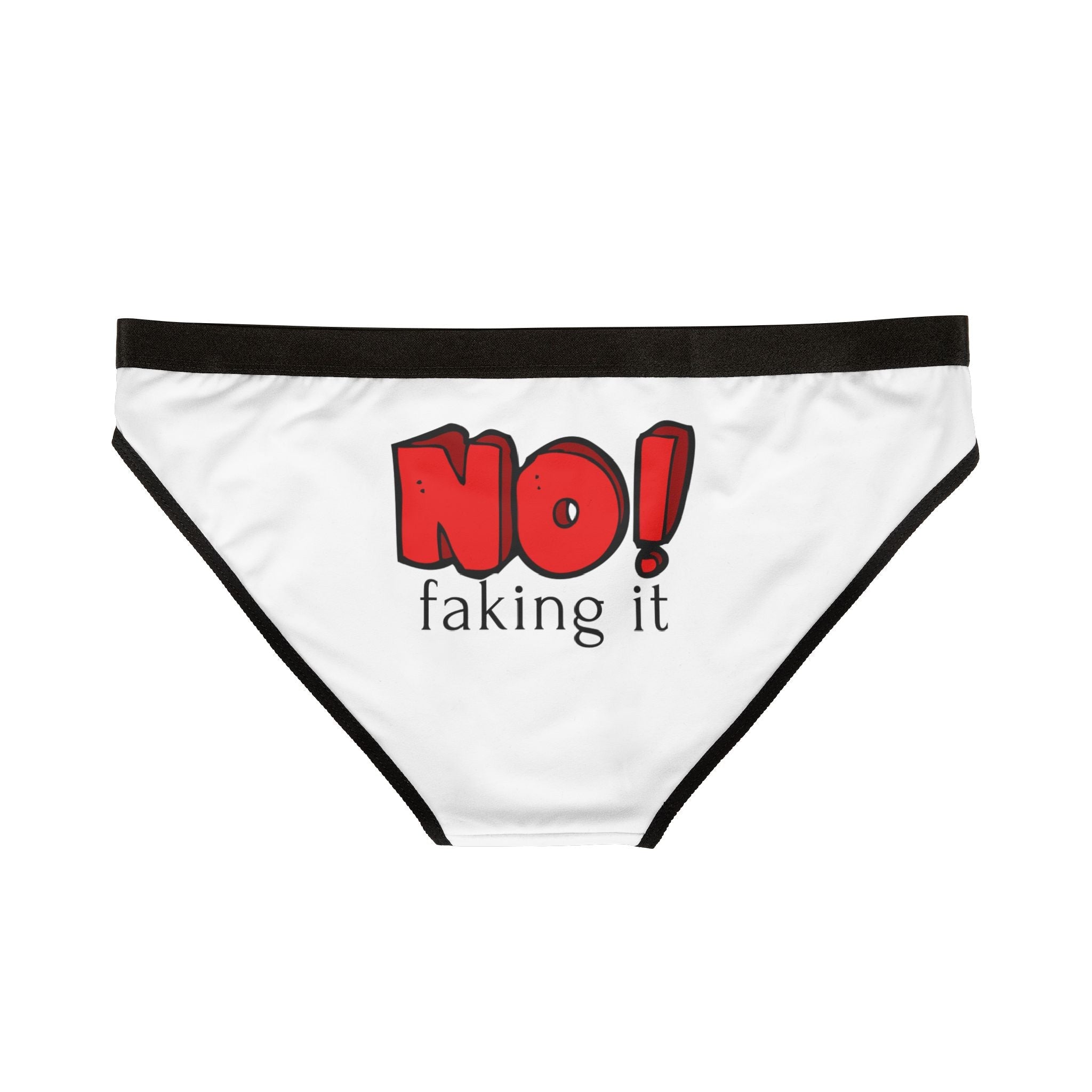No! Faking It | Mix & Match Women’s Fun-Flirty Lovers’ Panties