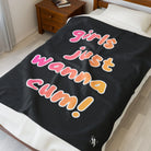 Girls Just Wanna | Mix & Match Soft Fun-Flirty Lovers’ Blankets