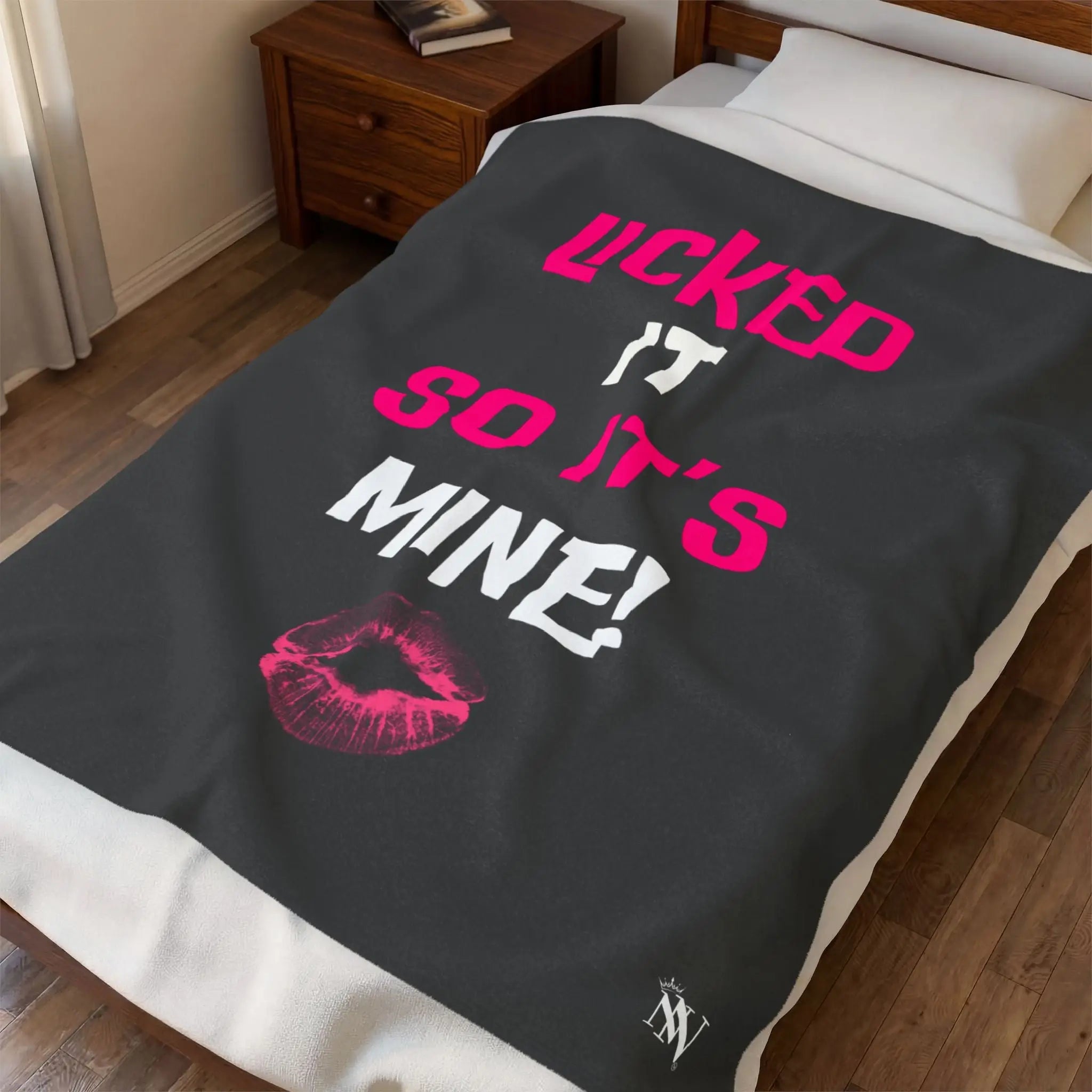Licked It So It’s Mine! With a Kiss Blanket