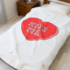 Kiss Me Candy Heart | Mix & Match Fun-Flirty Lovers’ Blankets