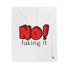No! Faking It | Mix & Match Soft Fun-Flirty Lovers’ Blankets