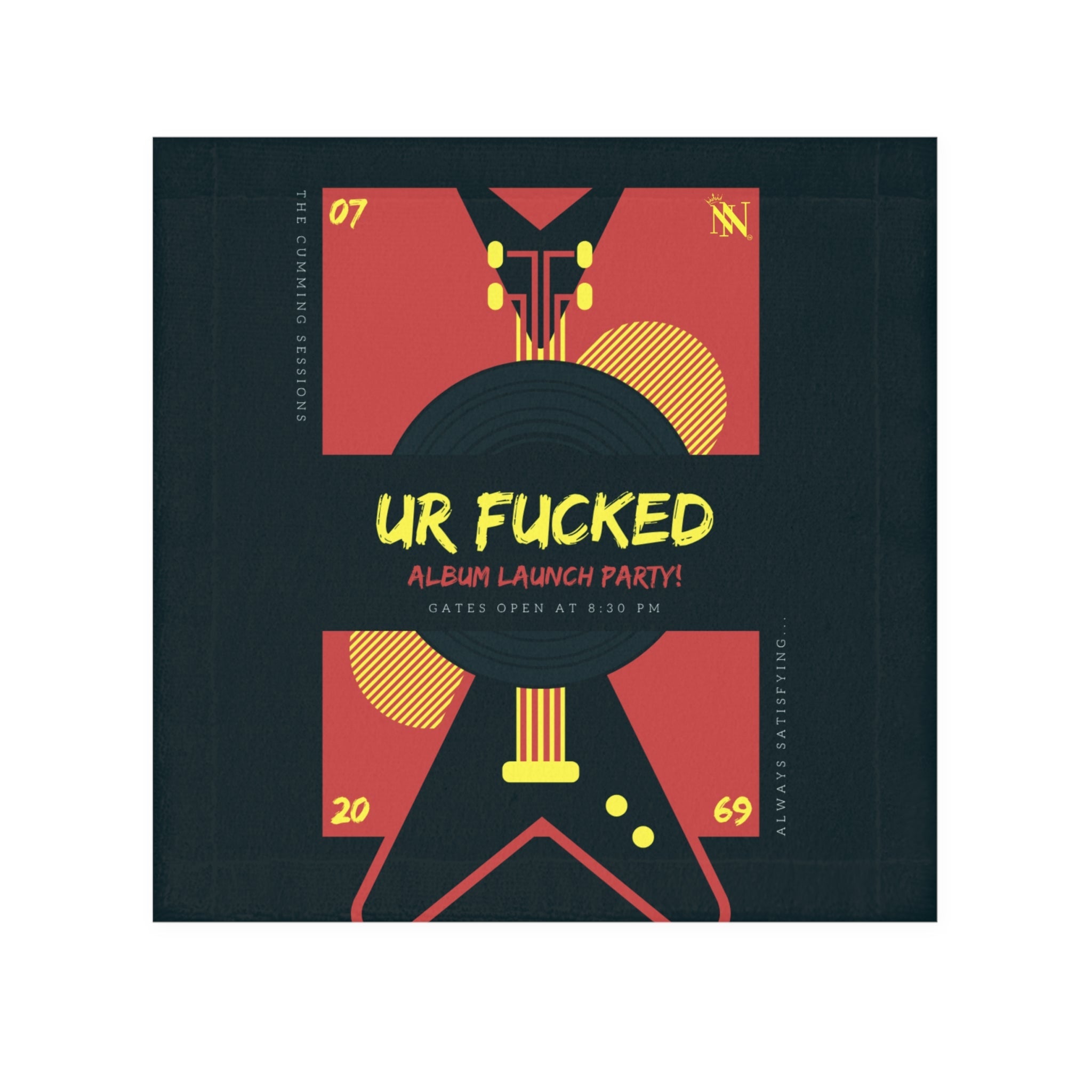 Ur Fucked Album Launch Party Mouth Rag