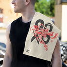 Suck Cock Skull Rocker Sex Towel