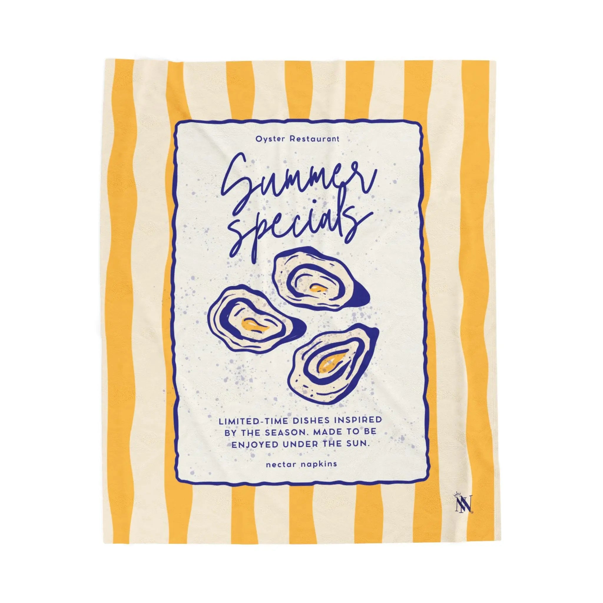 Oyster Summer Specials | Mix & Match Soft Fun-Flirty Lovers’ Blankets