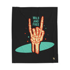 Throwing Horns Wild & Free | Mix & Match Soft Fun-Flirty Lovers’ Blankets