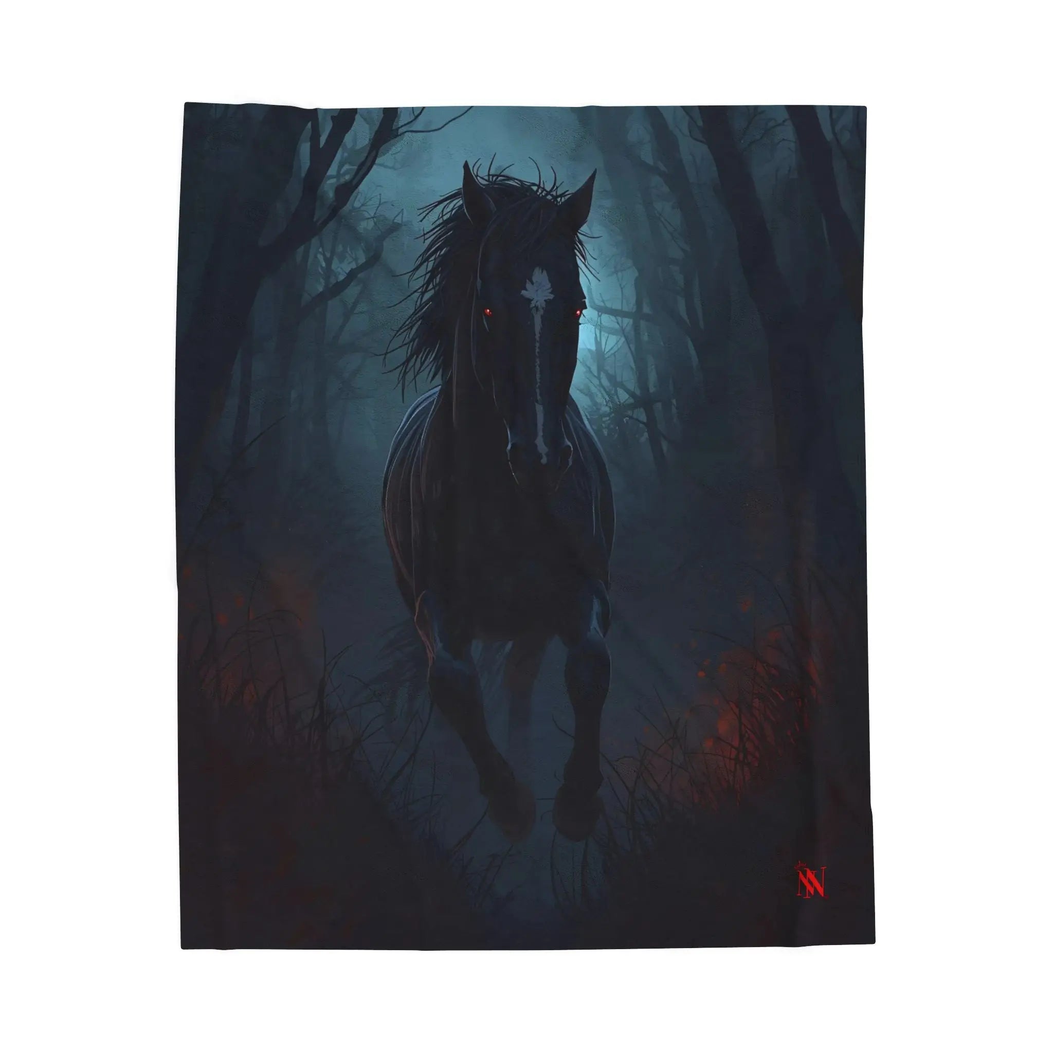 Dark Horse | Mix & Match Velveteen Fun-Flirty Lovers’ Blankets
