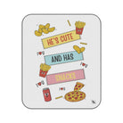 He’s Cute and Has Snacks | Mix Match Fun-Flirty Lovers’ Water-Resistant Blankets