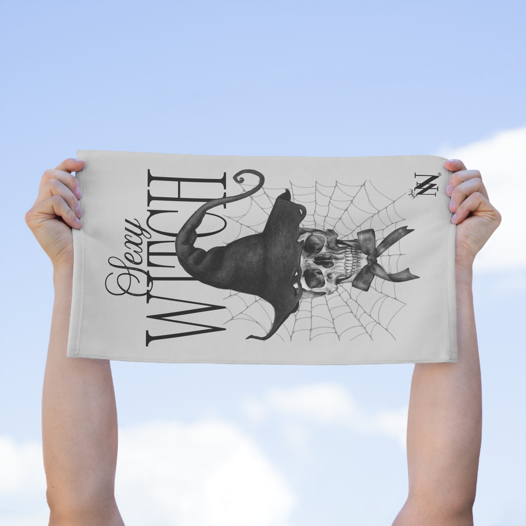 Sexy Witch Skull | Mix & Match Soft Fun-Flirty Lovers’ Towels