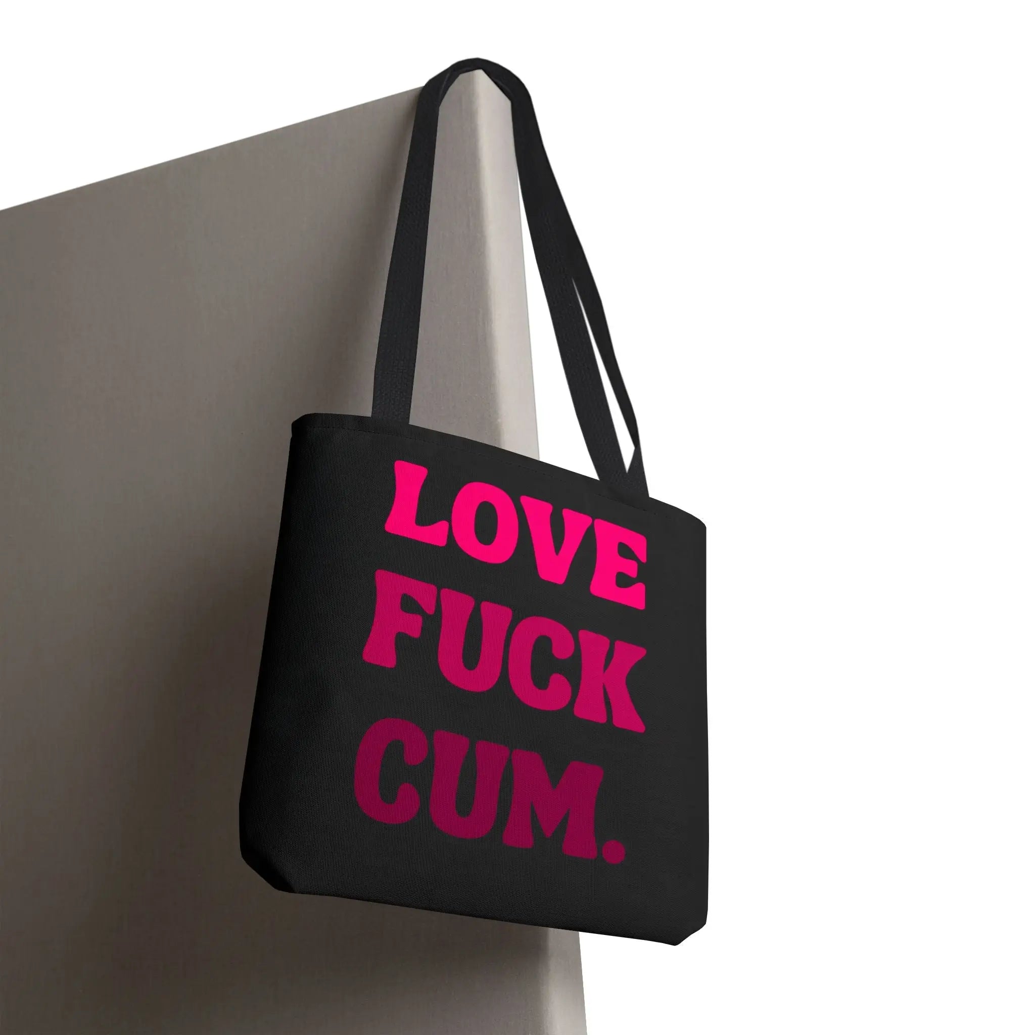 Love Fuck Cum. Nectar Napkins Tote Bag