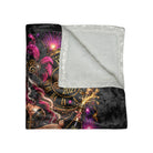 New Year’s Eve Wicked Fantasy | Nectar Napkins Fun-Flirty Lovers’ Crushed Velvet Blankets