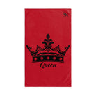 Large Crown Queen Red Cum Towel