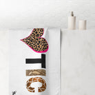 Erotic Animal Print | Mix & Match XL Fun-Flirty Lovers’ Towels