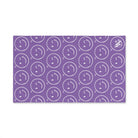 Wink Emoji Pattern Light Purple | Mix & Match Classic Fun-Flirty Lovers’ Towels