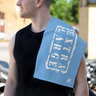 Extra Large Light Blue | Mix & Match Soft Fun-Flirty Lovers’ Towels