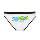 I Love What You Do! | Mix & Match Women’s Fun-Flirty Lovers’ Panties