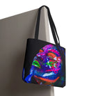 Painted Glow Blacklight Graphic | Mix & Match Fun-Flirty Lovers’ Totes
