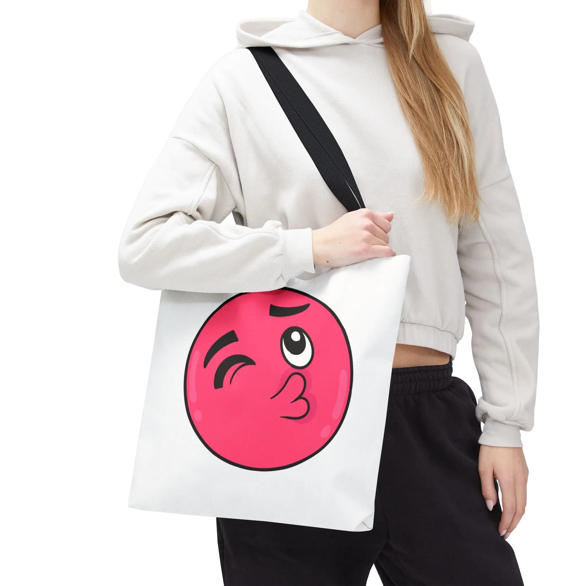 Smoochie Love Emoji Tote Bag