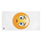 Sweating It Emoji Extra Large Towel