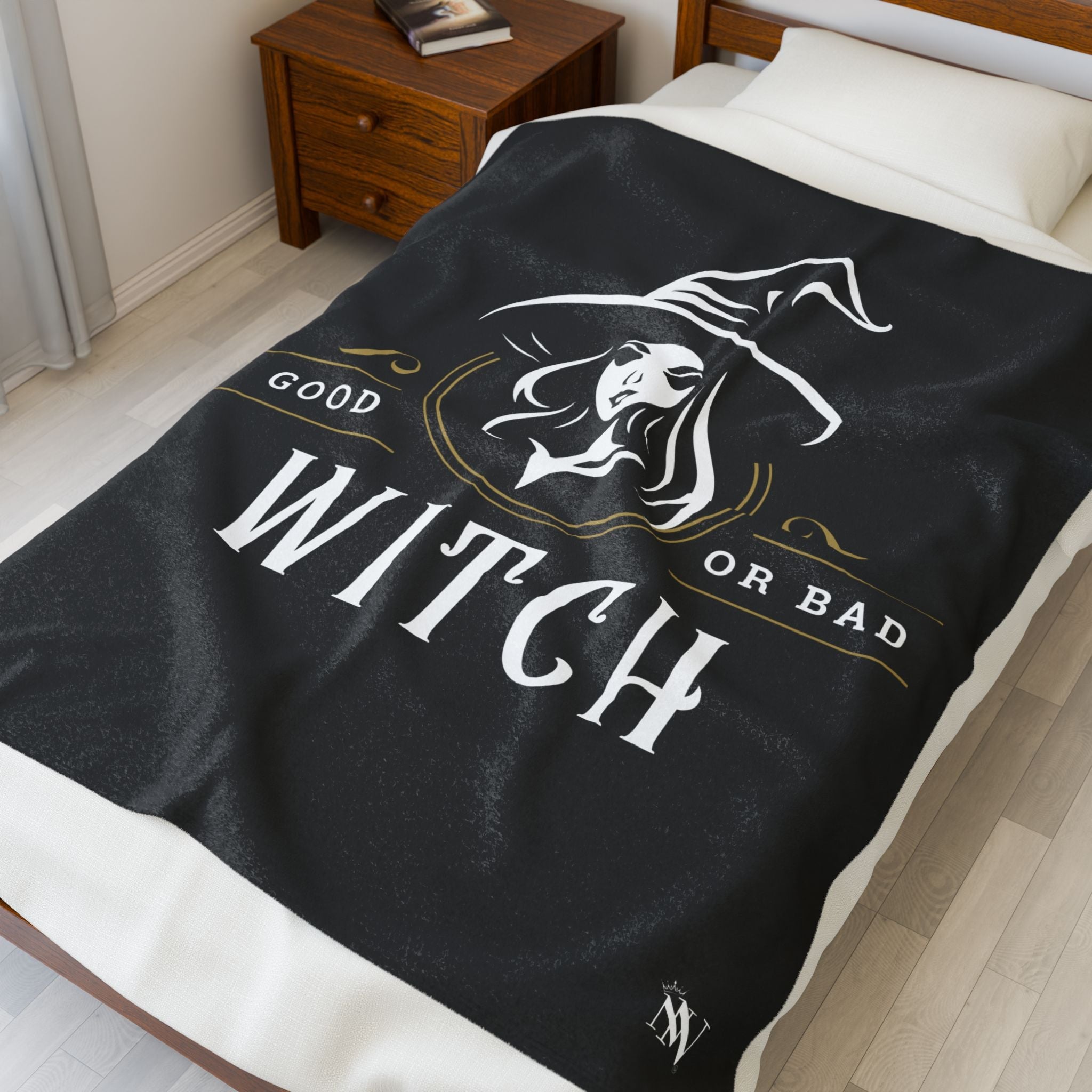 Good or Bad Witch | Mix & Match Velveteen Fun-Flirty Lovers’ Blankets