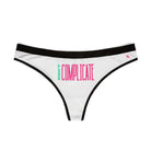 Don’t Complicate | Mix & Match Women’s Fun-Flirty Lovers’ Thongs