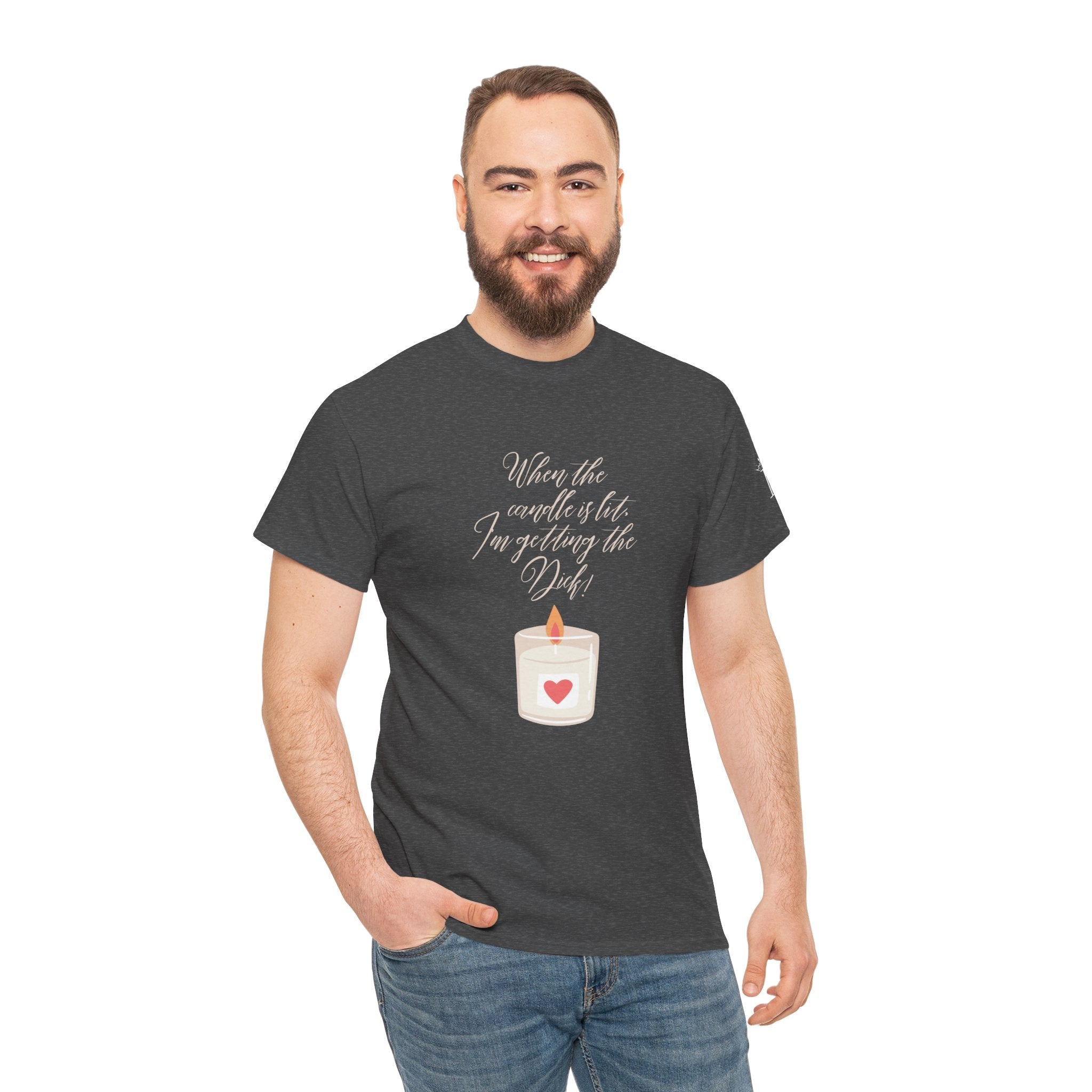 When the Candle is Lit | Mix & Match 100% Cotton Unisex Fun-Flirty Lovers’ Tees