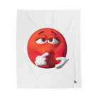 Too Hot For You Emoji | Mix & Match Velveteen Fun-Flirty Lovers’ Blankets