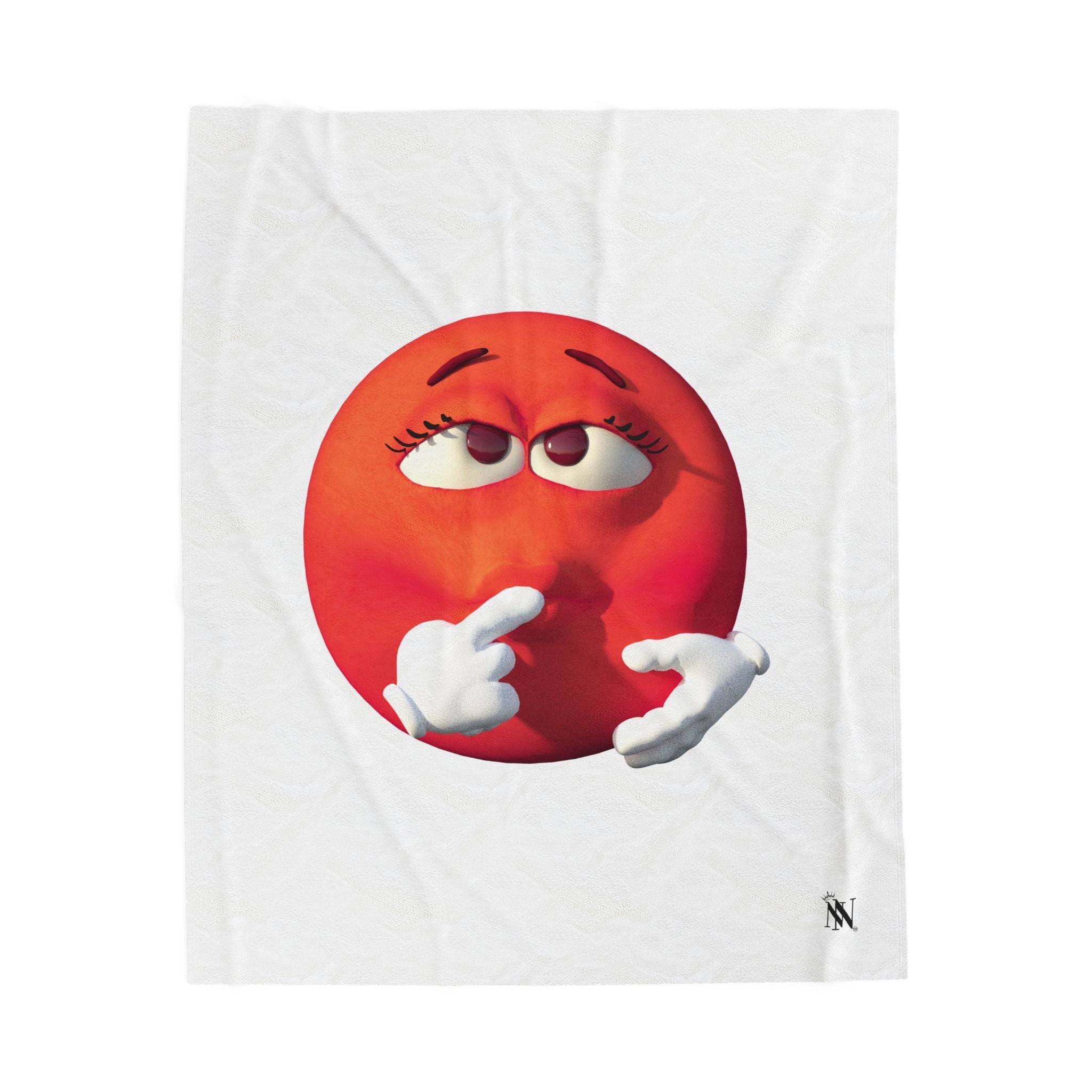 Too Hot For You Emoji | Mix & Match Velveteen Fun-Flirty Lovers’ Blankets