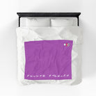 Nectar Napkins Brand Soft Plum | Nectar Napkins Fun-Flirty Lovers’ Blankets