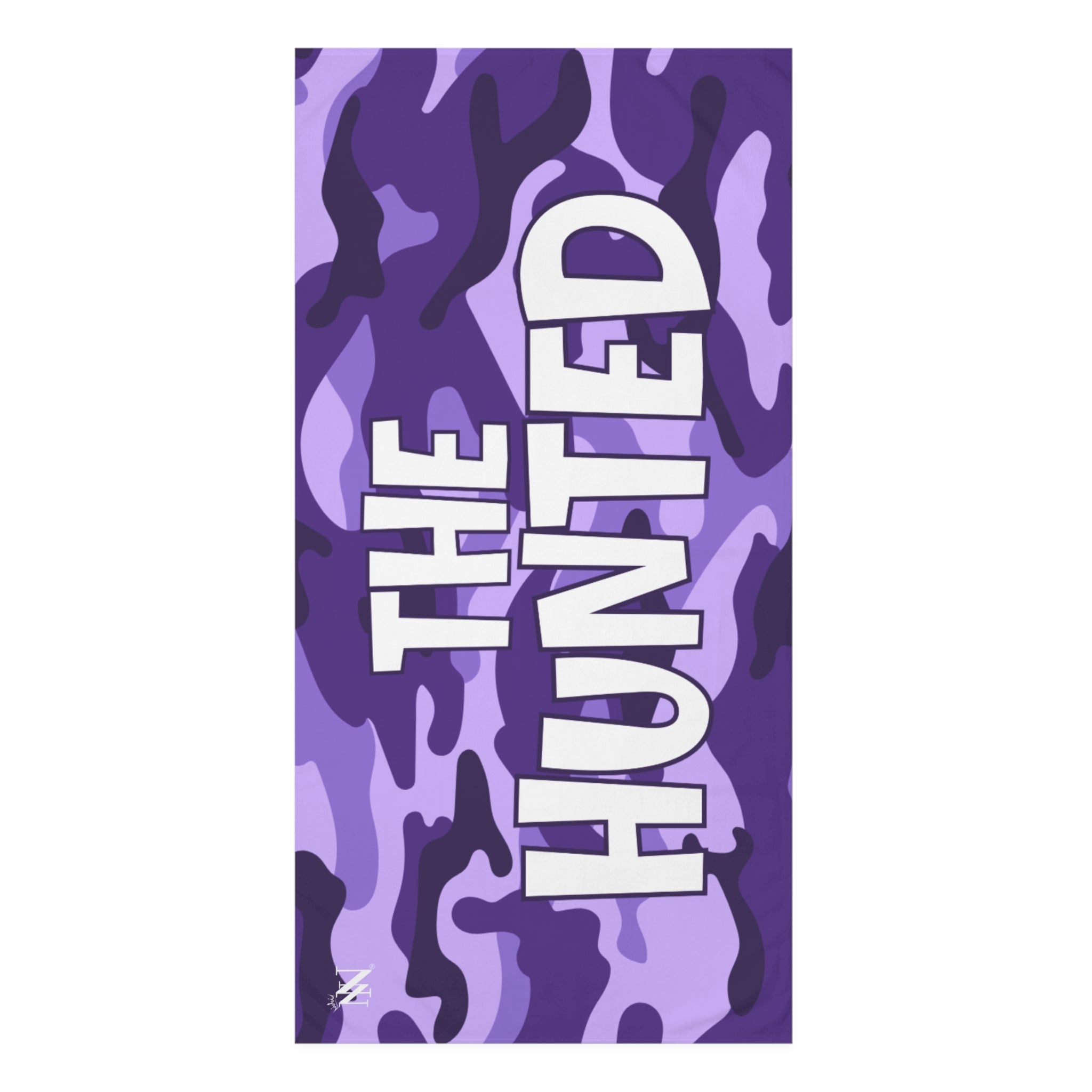 The Hunted Purple Camo Anal Towel