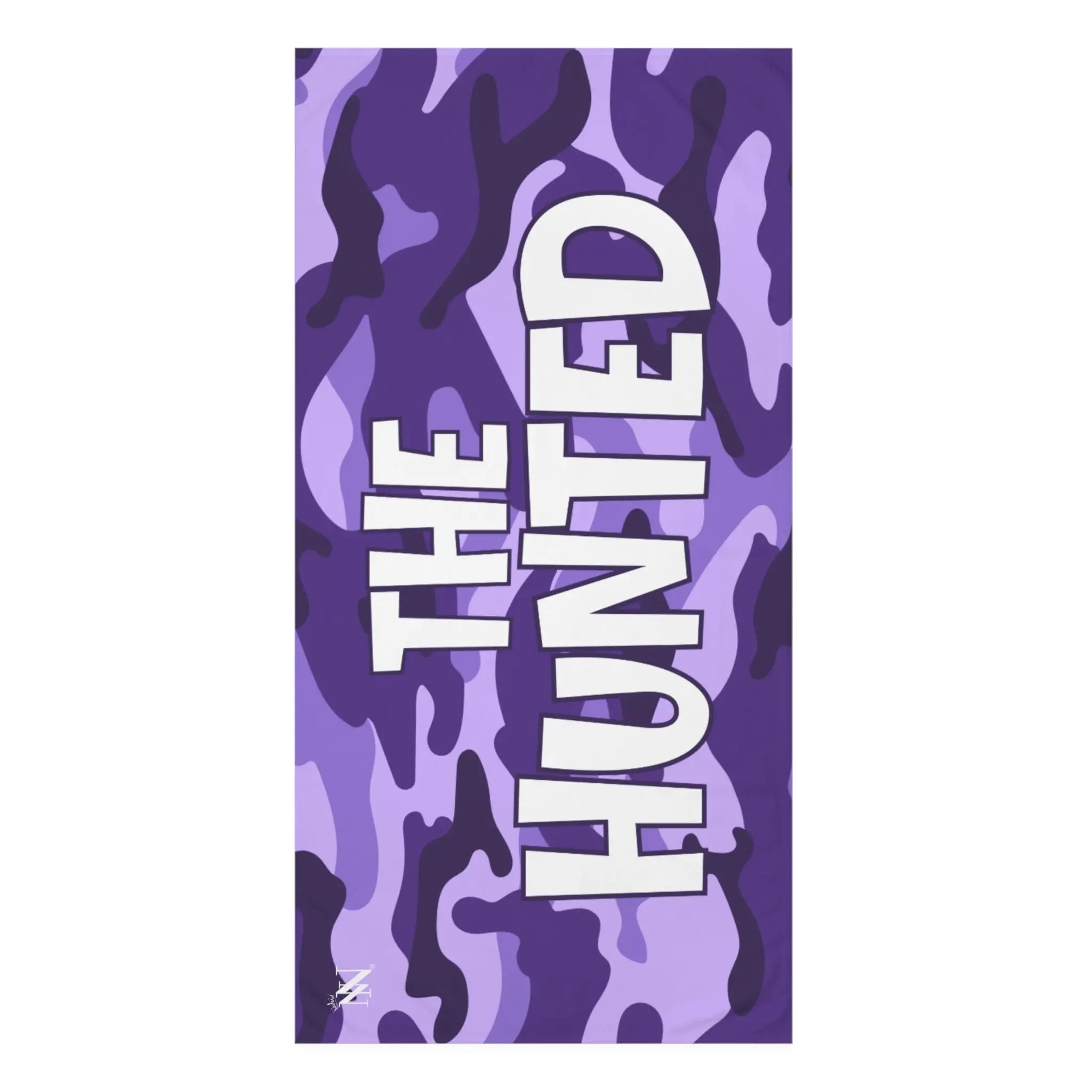 The Hunted Purple Camo Anal Towel