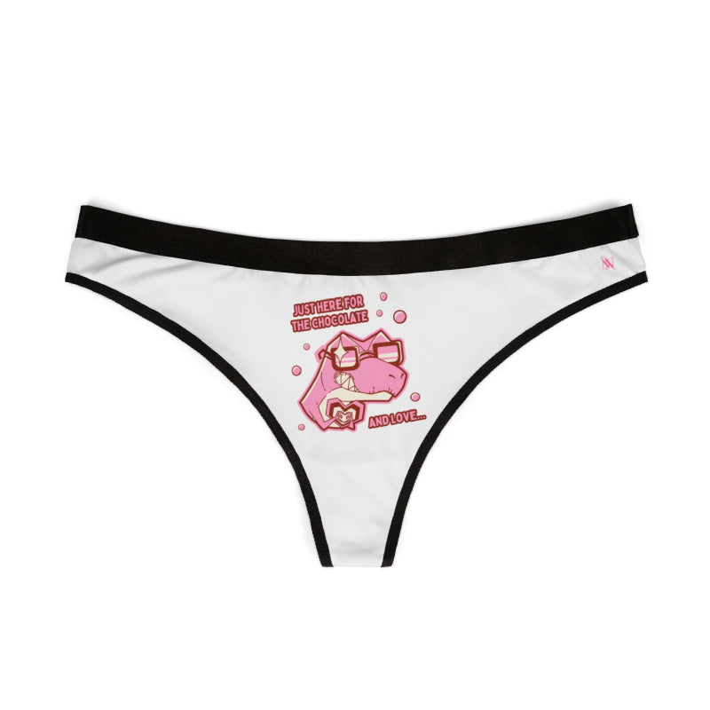 Just Here for the Chocolate | Mix & Match Women’s Fun-Flirty Lovers’ Thongs