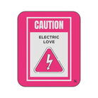 Caution Electric Love Soft Playful Sex Blanket