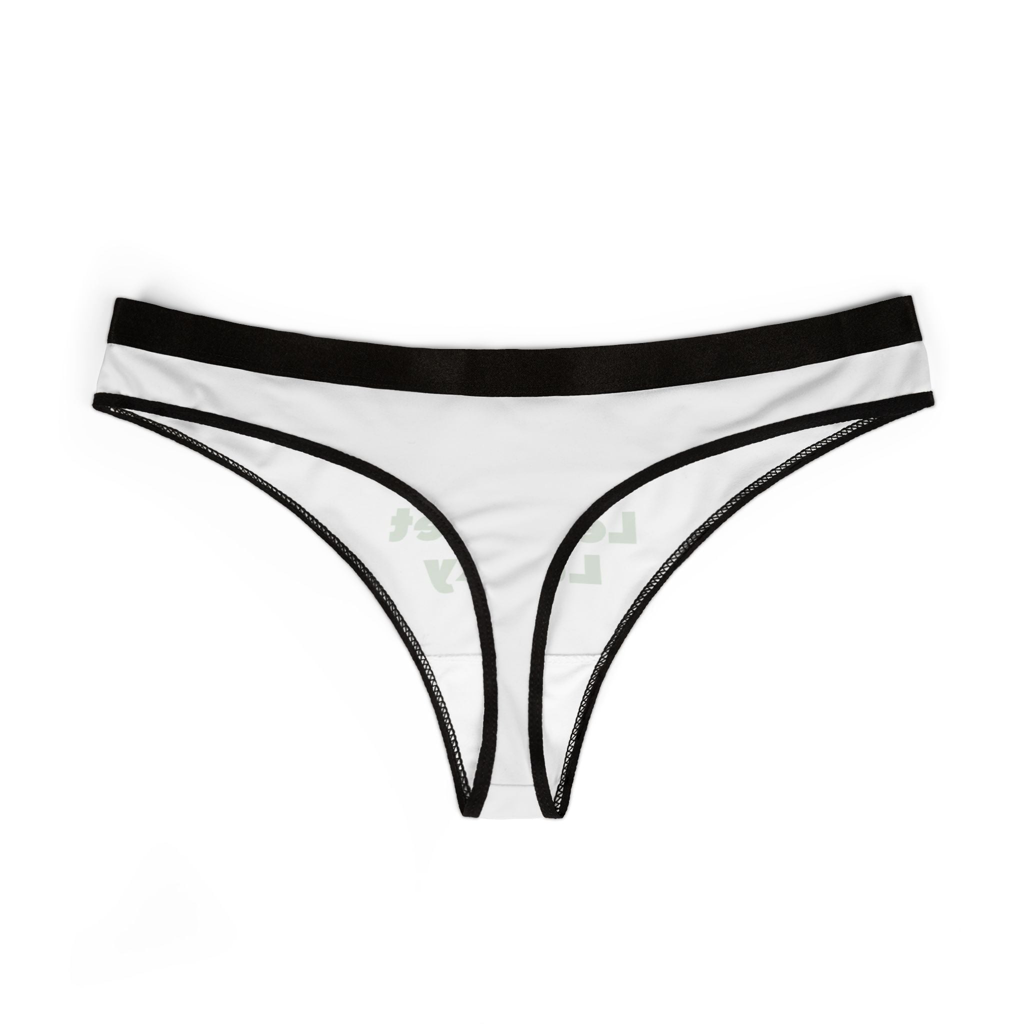 Let’s Get Lucky St. Patrick’s Day Sex Humor Sexy Women’s Thong