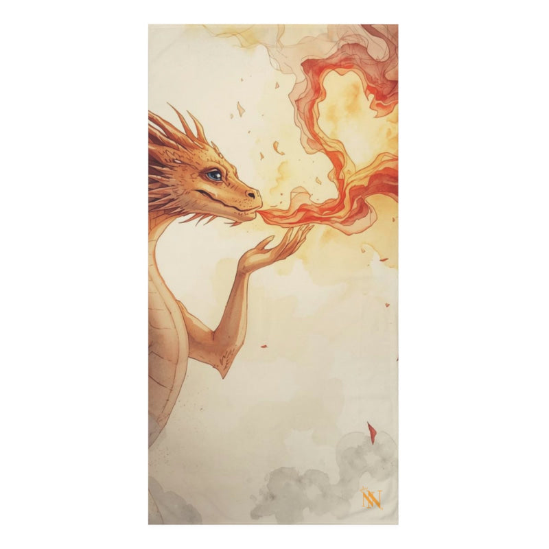 She Breathes Fire Dragon Fantasy | Mix & Match XL Fun-Flirty Lovers’ Towels