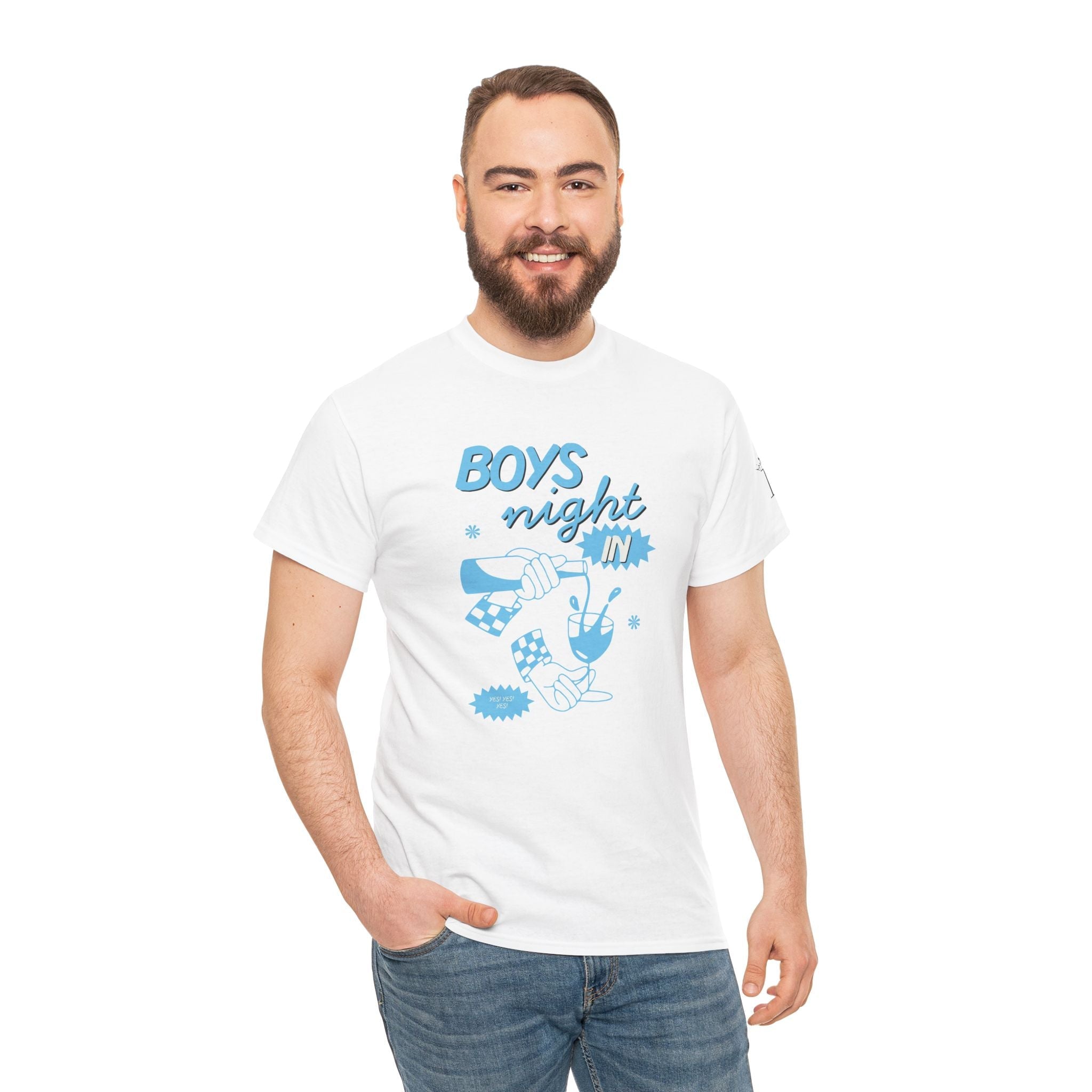 Boys Night In | Mix & Match Cotton Unisex Fun-Flirty Lovers’ T-Shirts