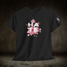 Floral Hate | Mix & Match Cotton Unisex Fun-Flirty Lovers’ T-Shirts