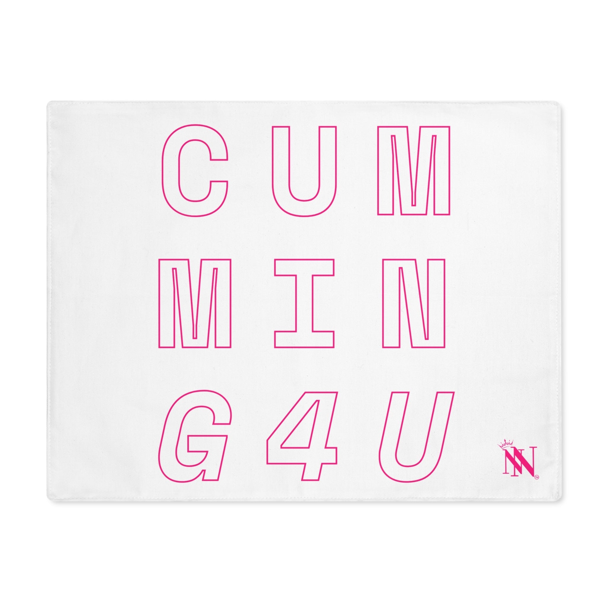Hot Pink Cumming 4 U | Mix & Match Playful Fun-Flirty Lovers’ Toy Mats