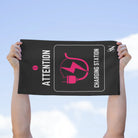 Attention Charging Station | Mix & Match Soft Fun-Flirty Lovers’ Towels