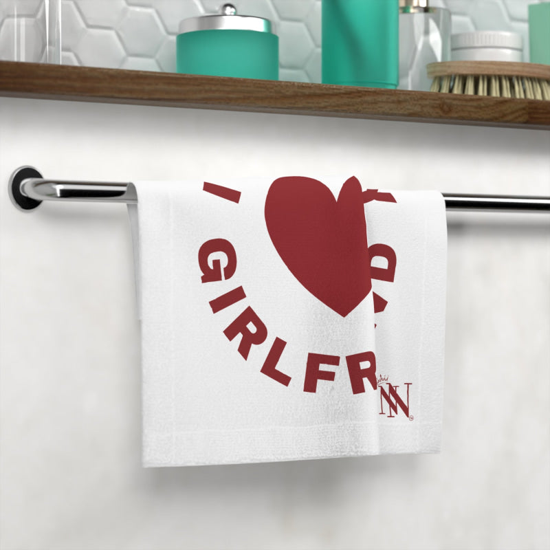 I Love My Girlfriend Heart | Mix & Match Lils’ Fun-Flirty Lovers’ Towels