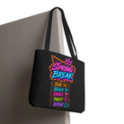 Spring Break Neon Sign Tote Bag