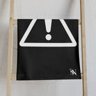 Black and White Caution | Mix & Match Classic Fun-Flirty Lovers’ Towels