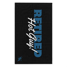 Retired Hot Guy! Black Mix & Match Soft Sex Towels | Flirty Lovers’ Gifts