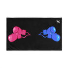 His Hers Boxing Black | Mix & Match Original Fun-Flirty Lovers’ Towels