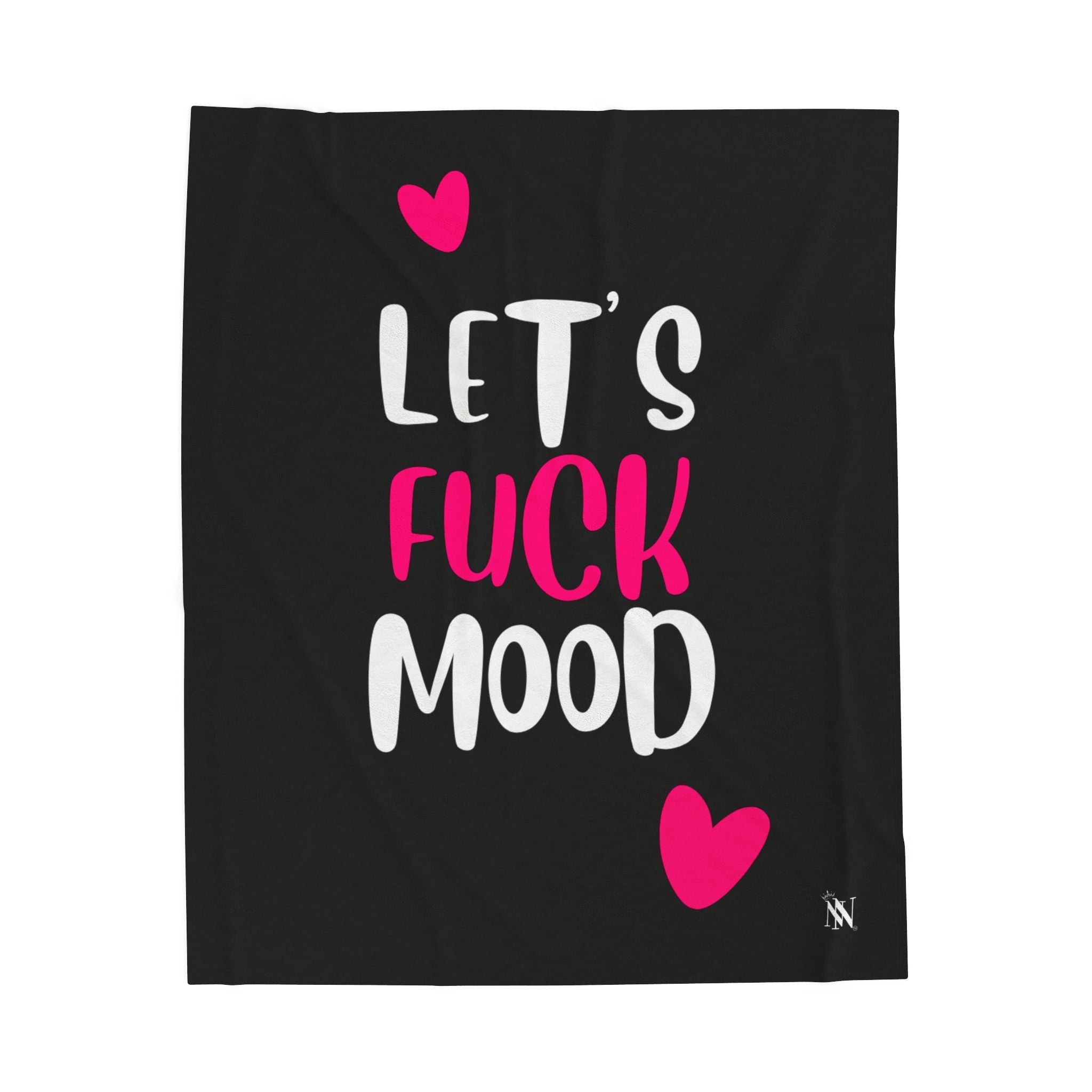 Let’s Fuck Mood Hearts Romantic Sex Gifts Blanket