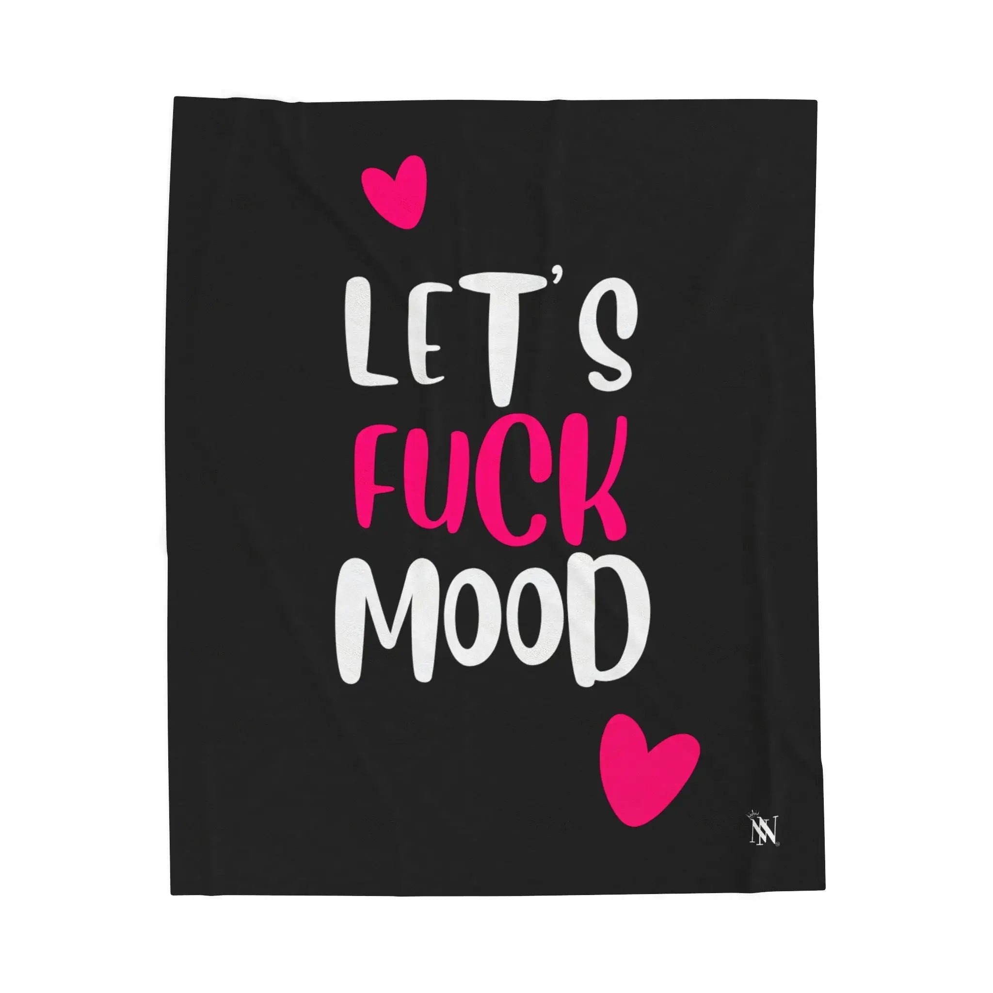 Let’s Fuck Mood Hearts Romantic Sex Gifts Blanket