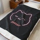 Meow Kitty Neon | Mix & Match Soft Fun-Flirty Lovers’ Blankets