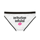 Instructions Included | Mix & Match Women’s Fun-Flirty Lovers’ Panties