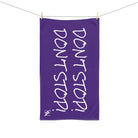 Don’t Stop! Don’t Stop Purple | Mix & Match Classic Fun-Flirty Lovers’ Towels